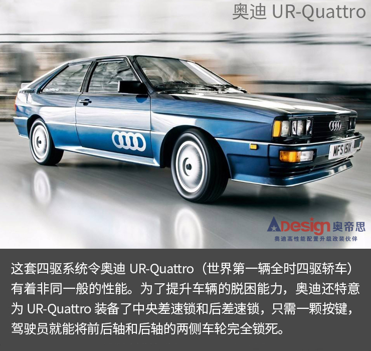 【奧迪歷史】奧迪40年的驕傲！quattro四驅到底強在哪兒?